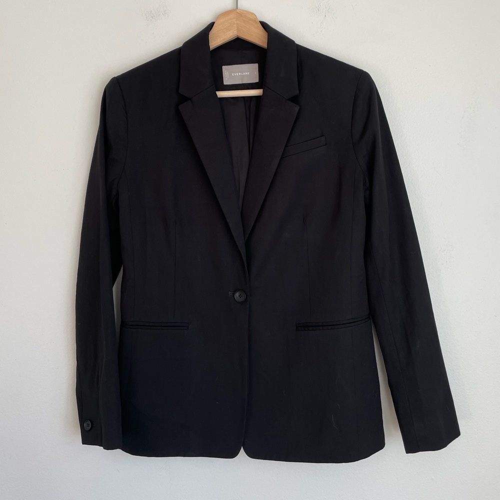 Everlane • The Italian GoWeave Classic Blazer in Black